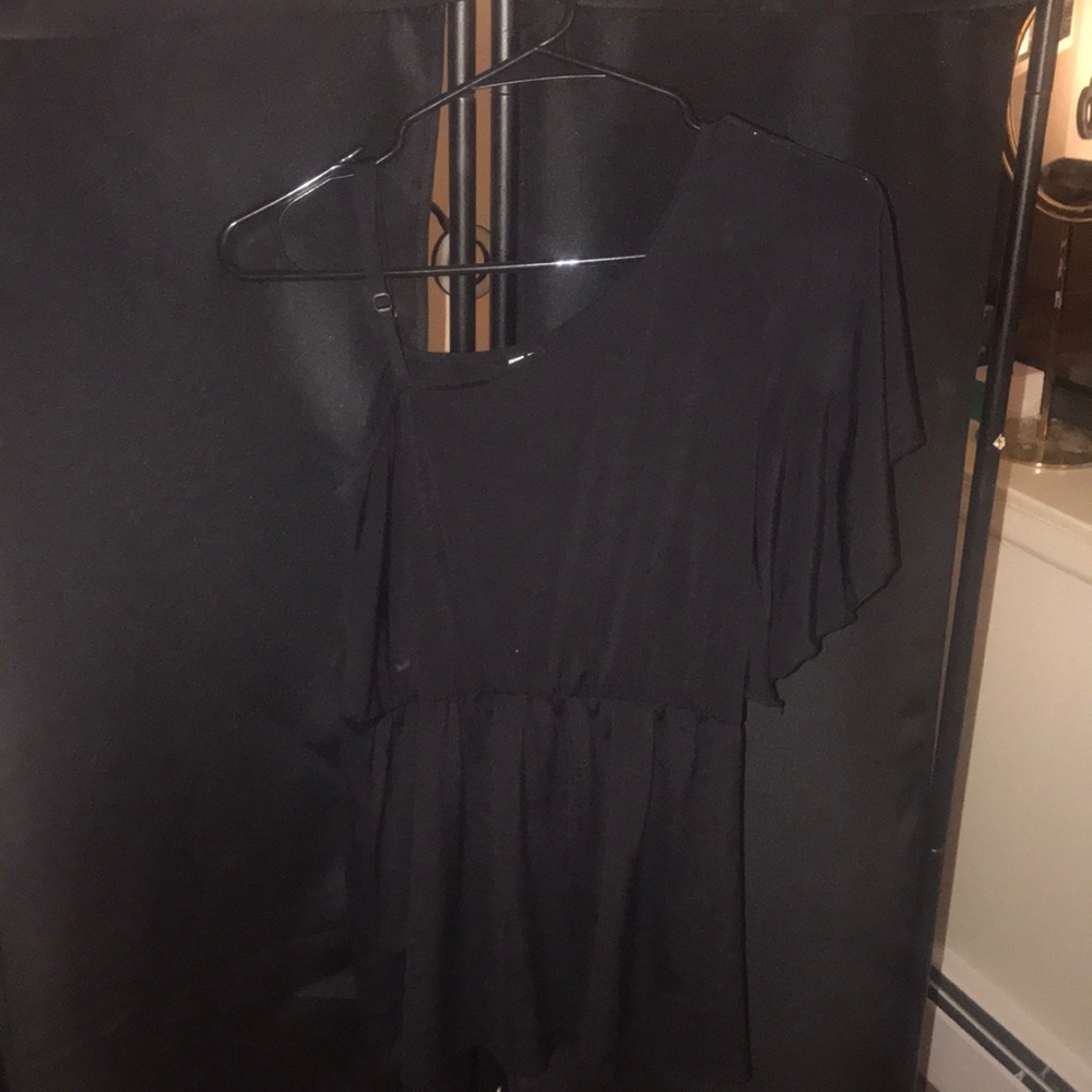 Black off the shoulder